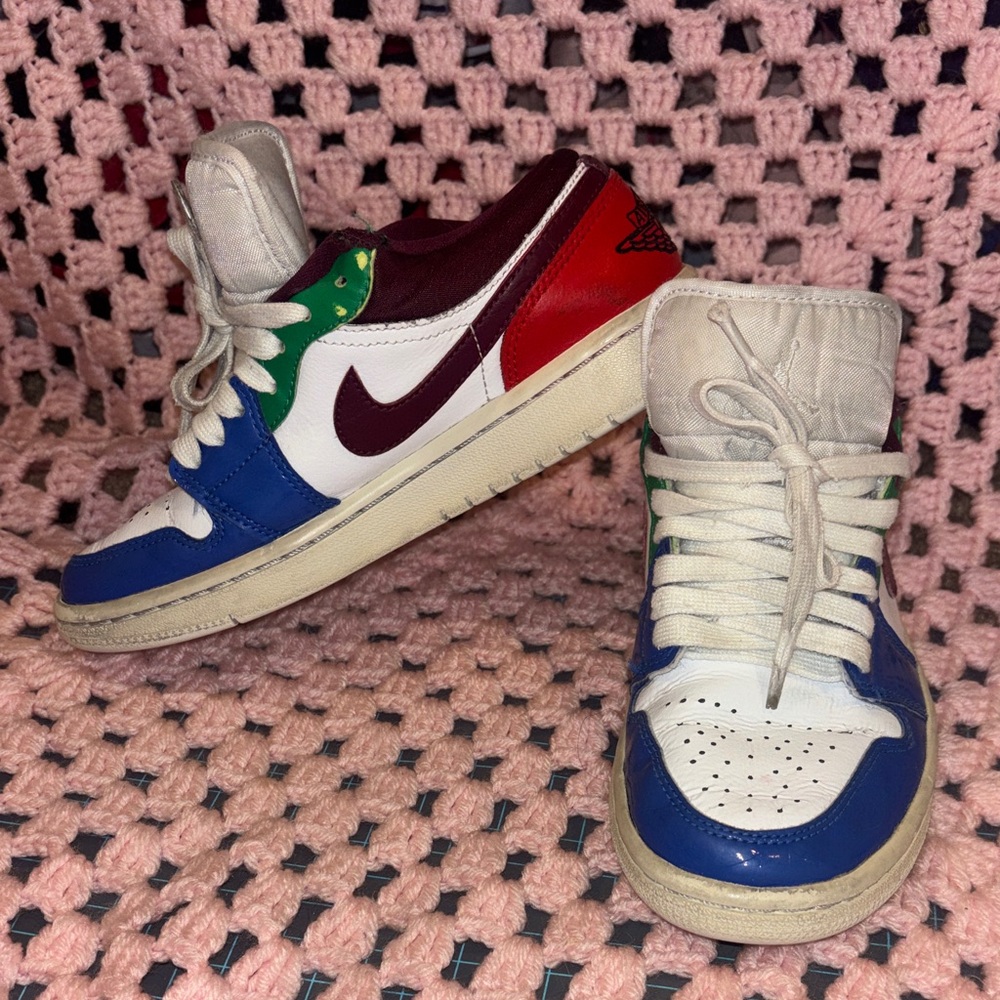 Jordan 1 low multi-color
